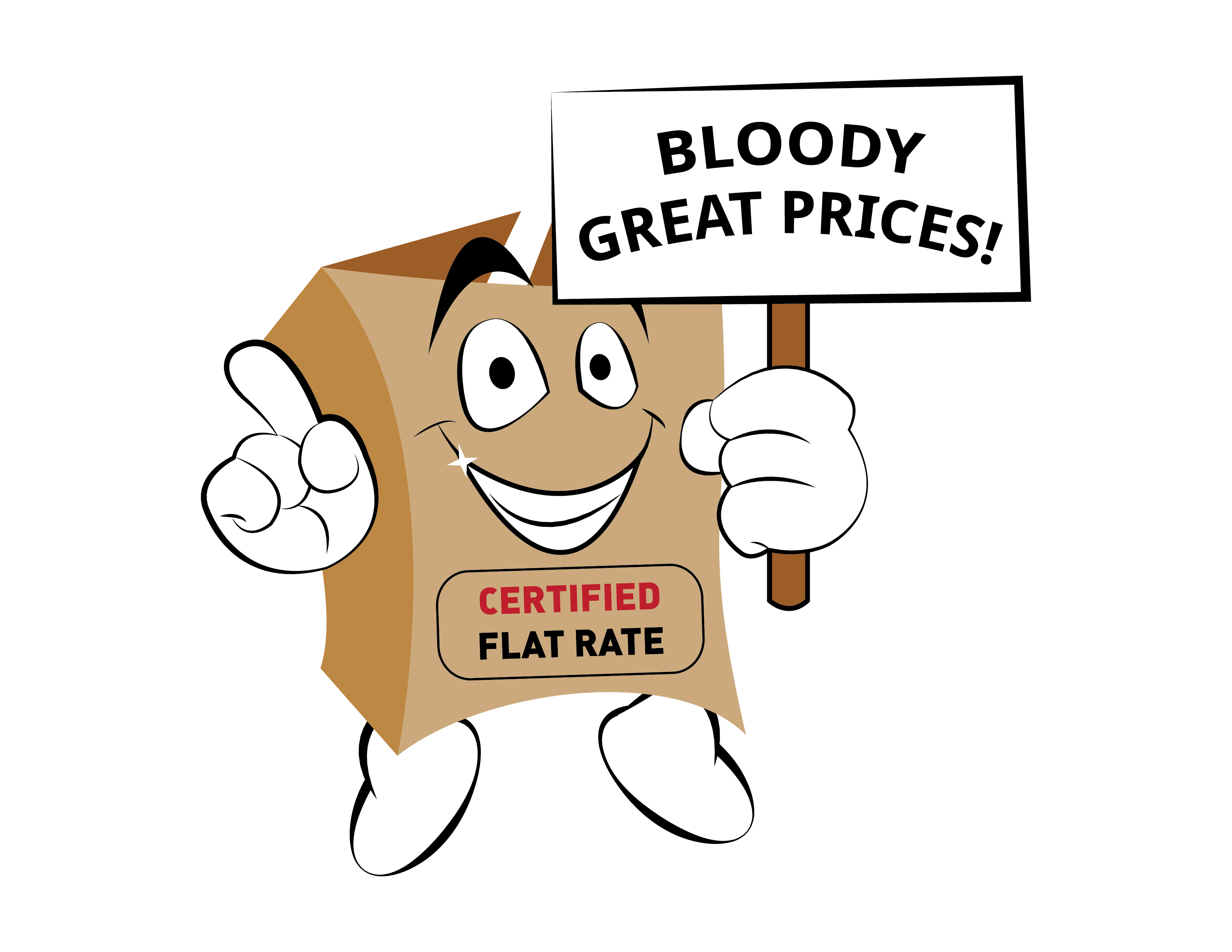 WizMe flat rate, bloody great prices!